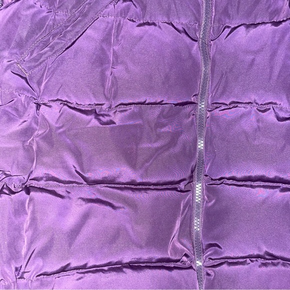 Purple Old Navy Puffer Coat - Picture 2 of 2